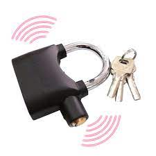 Candado Para Moto Con Alarma
