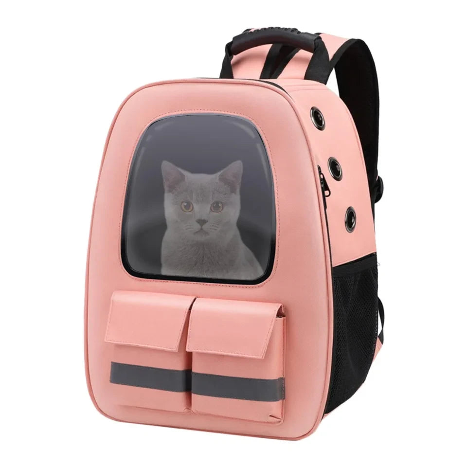 maleta transporte mascotas reflectiva