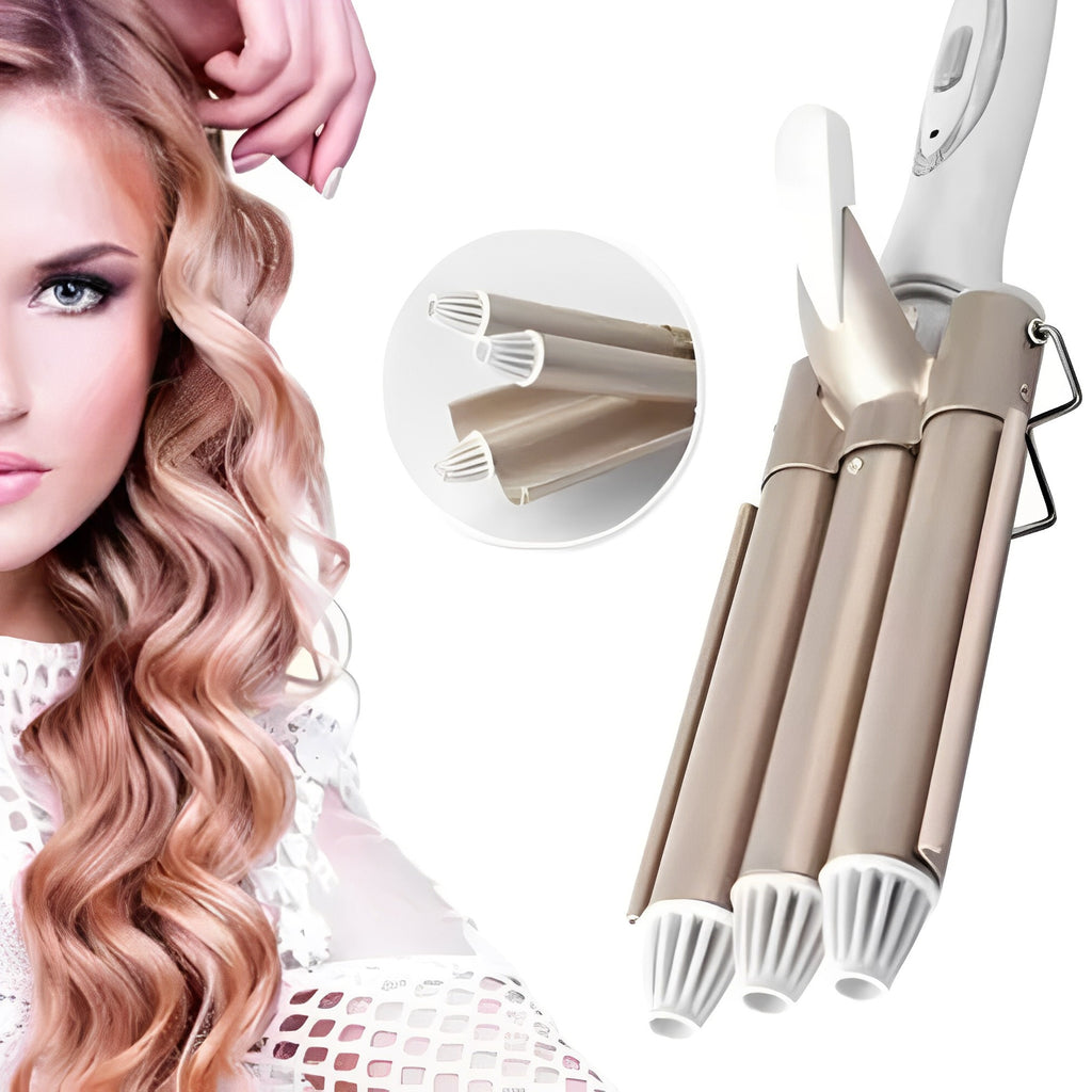 Plancha / Pinza De Cabello Ondas