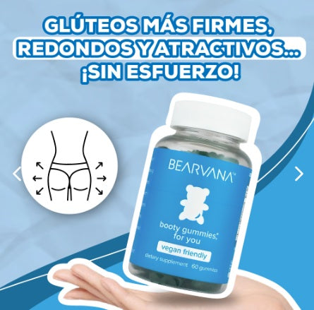✨Bearvana Gummies Aumento De Gluteos