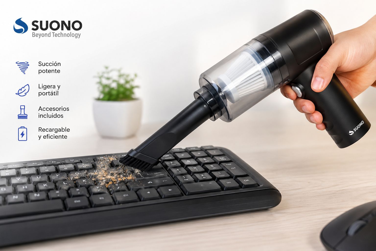 Aspiradora Portátil SUONO 120W